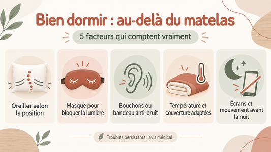 Bien dormir : les facteurs qui comptent au-delà du matelas