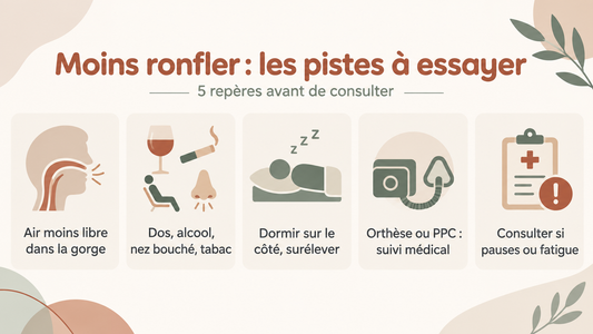 Comment moins ronfler ? Les pistes à essayer avant de consulter