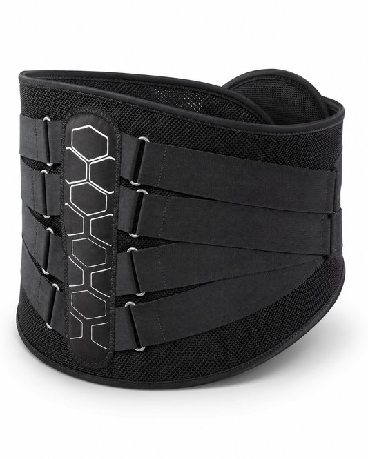 Ceinture Lombaire à Sangles Croisées et Armature Renforcée