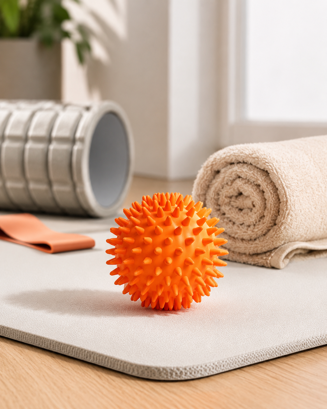 Balle de Massage à Picots Pieds et Mollets