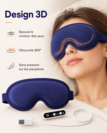 Masque Chauffant Yeux Rechargeable