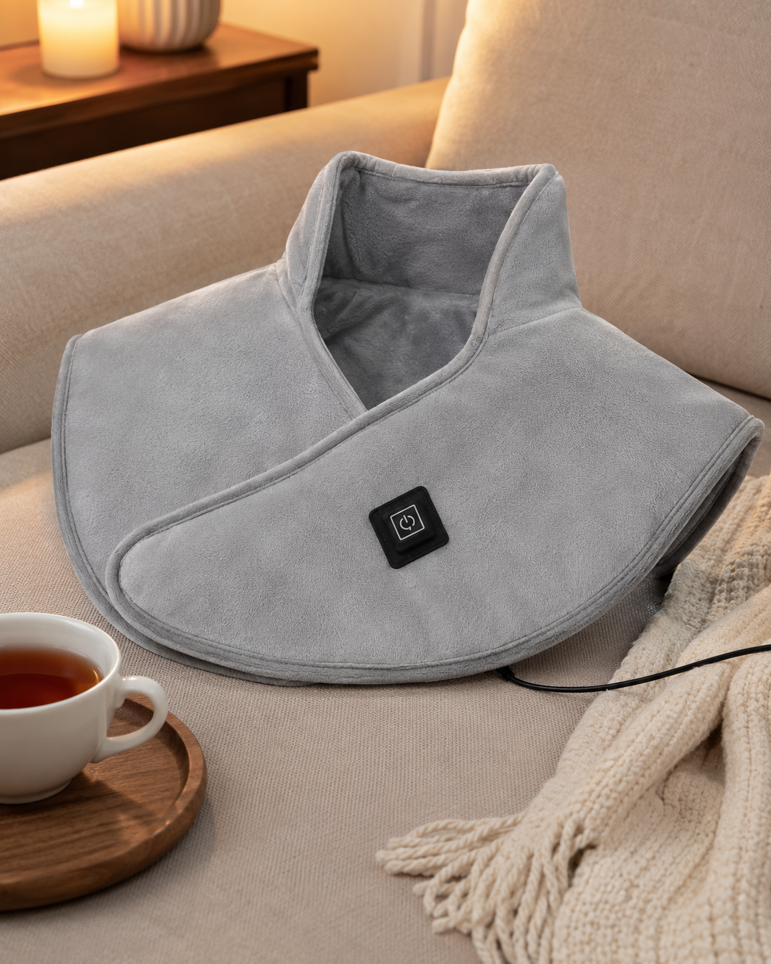 Coussin Chauffant Nuque USB 3 Niveaux