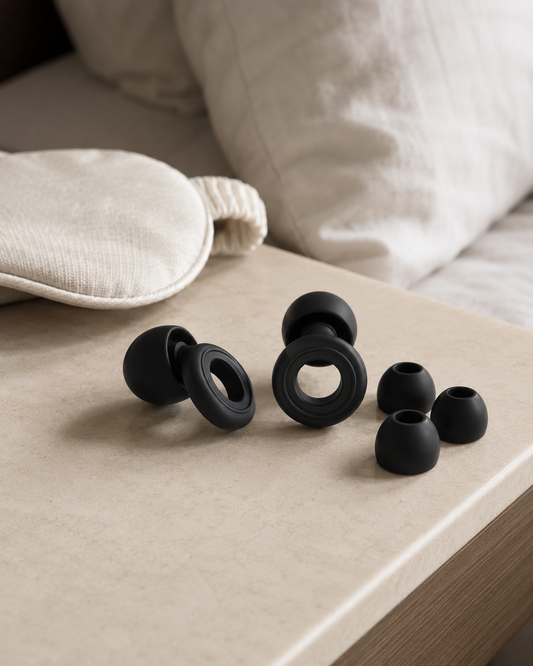 Bouchons d'Oreille en Silicone Anti-Bruit Réutilisables