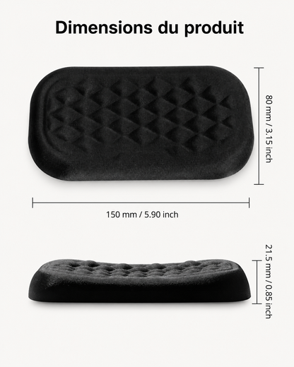 Repose-Poignet Clavier et Souris en Mousse à Mémoire de Forme