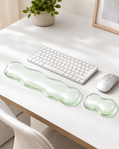 Repose-Poignet Silicone Gel Effet Rafraîchissant