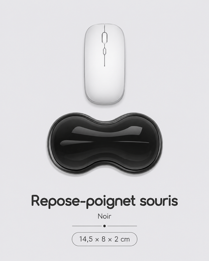 Repose-Poignet Silicone Gel Effet Rafraîchissant