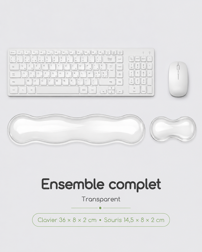 Repose-Poignet Silicone Gel Effet Rafraîchissant