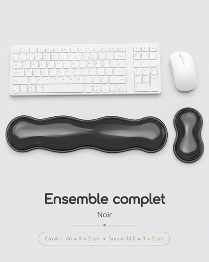 Repose-Poignet Silicone Gel Effet Rafraîchissant