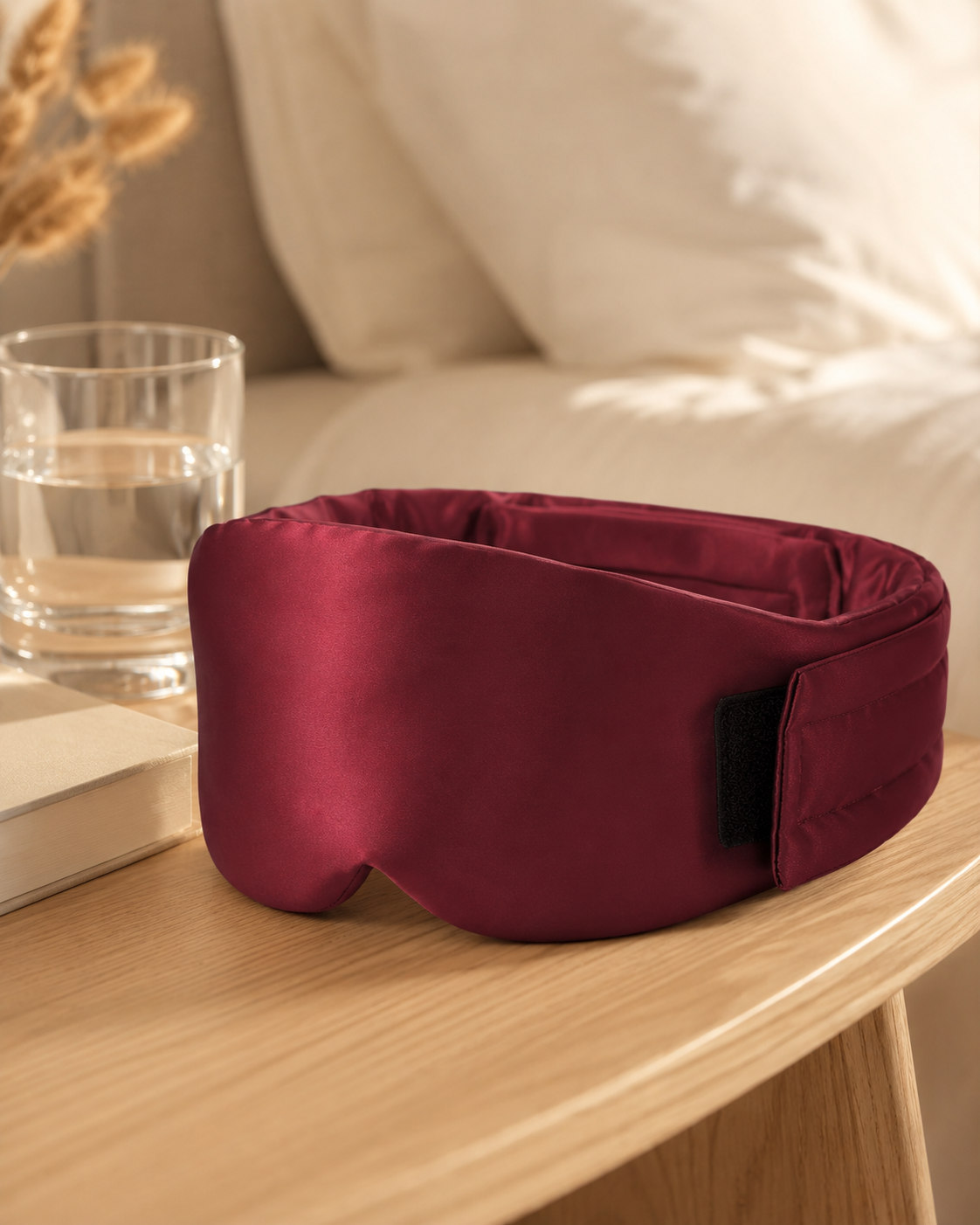 Masque de Sommeil en Soie de Mûrier 100% Naturelle