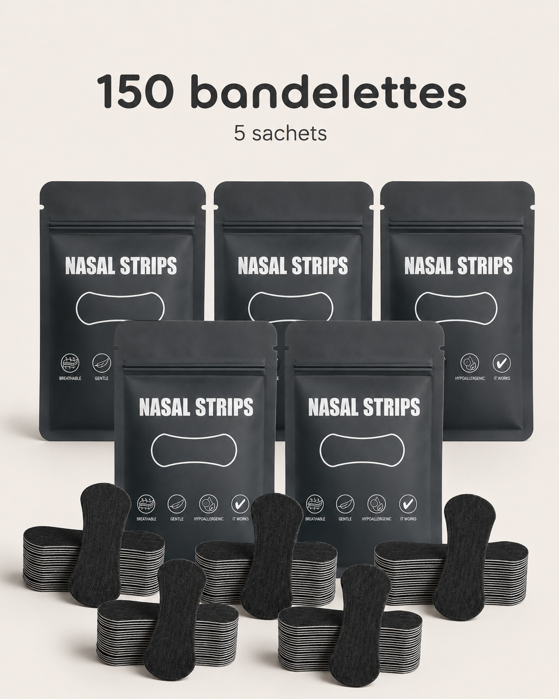 Bandelettes Nasales Anti-Ronflement