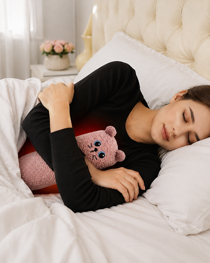 Bouillotte Sèche Peluche aux Billes de Céramique