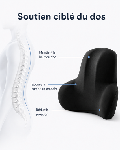 Coussin Lombaire et Siège 2 en 1 Posture
