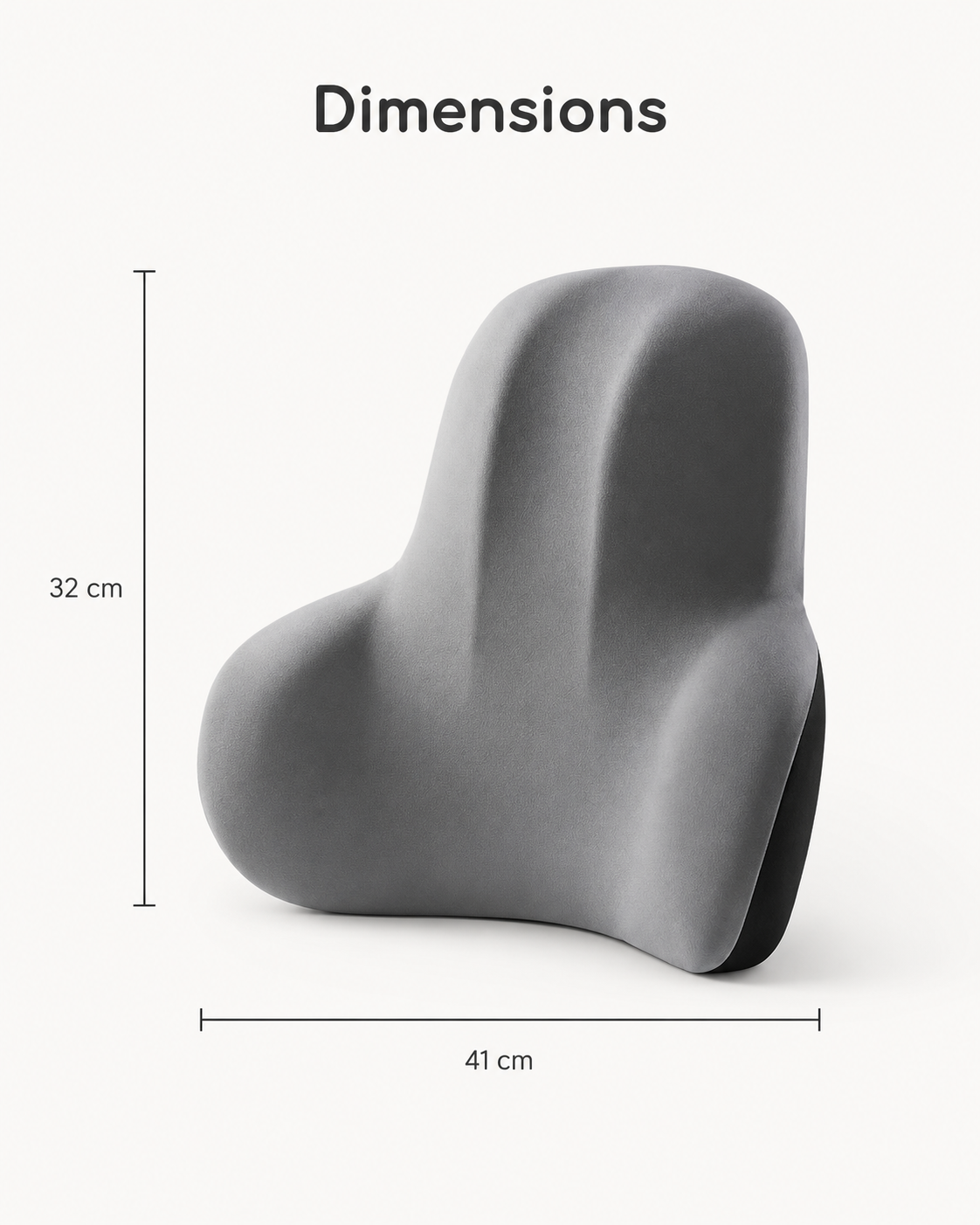 Coussin Lombaire et Siège 2 en 1 Posture