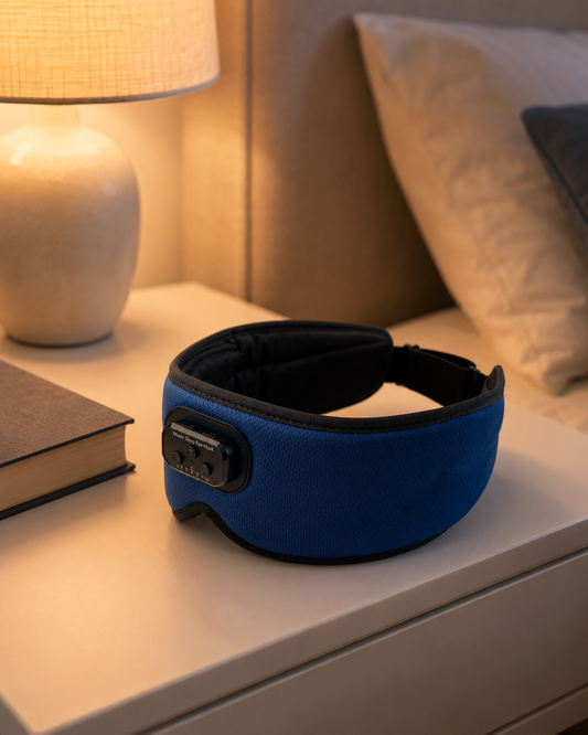 Masque de Sommeil Bluetooth Bruit Blanc et Minuteur