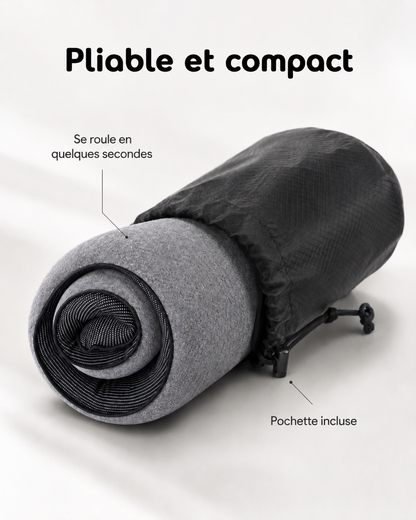 Oreiller de Voyage Mémoire de Forme 360°