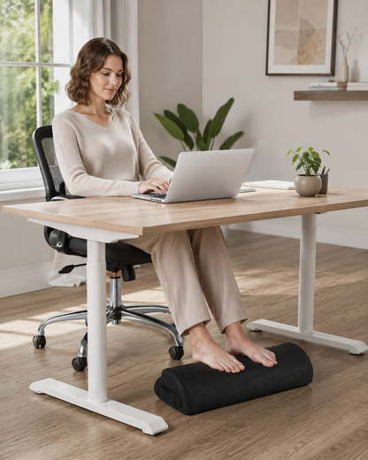 Repose-Pieds Ergonomique en Mousse à Mémoire de Forme