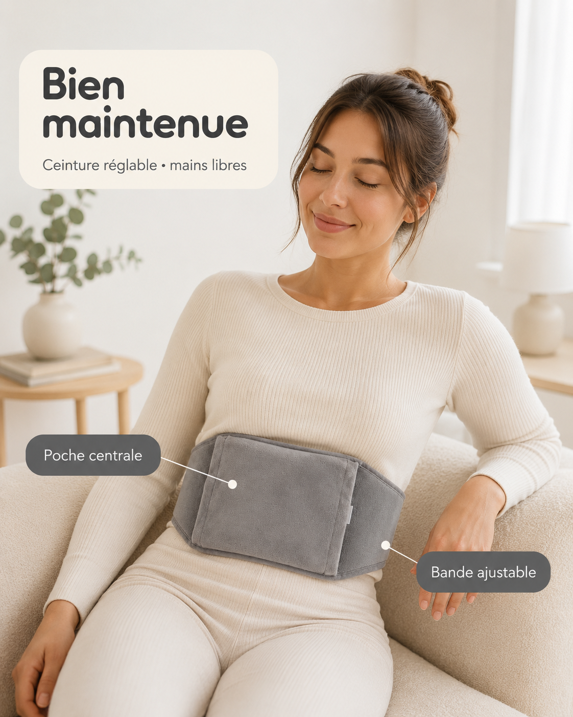 Set de Bouillotte et Ceinture Chauffante