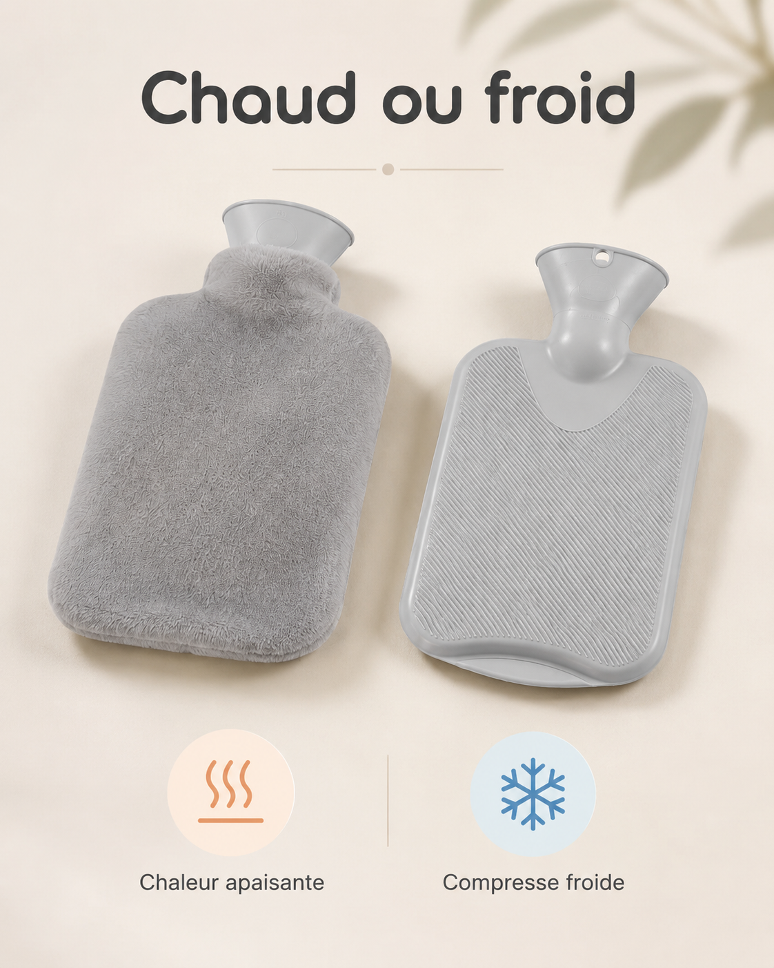 Set de Bouillotte et Ceinture Chauffante