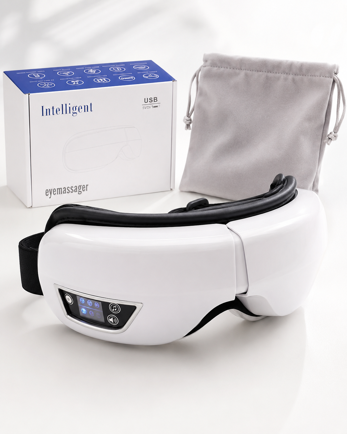 Masseur Oculaire Électrique Bluetooth