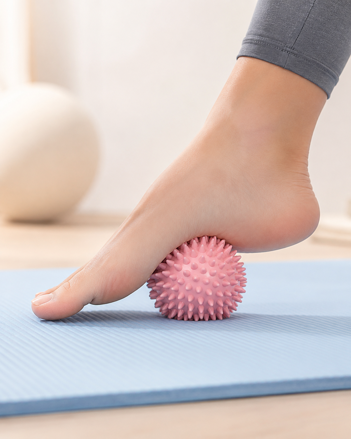 Balle de Massage à Picots Pieds et Mollets