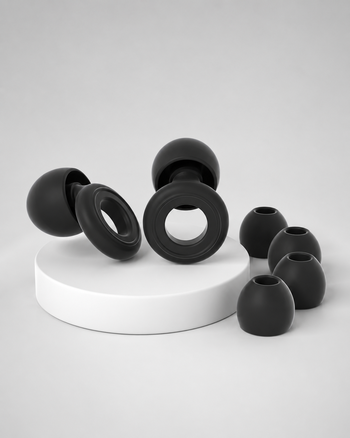 Bouchons d'Oreille en Silicone Anti-Bruit Réutilisables