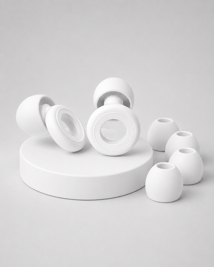 Bouchons d'Oreille en Silicone Anti-Bruit Réutilisables