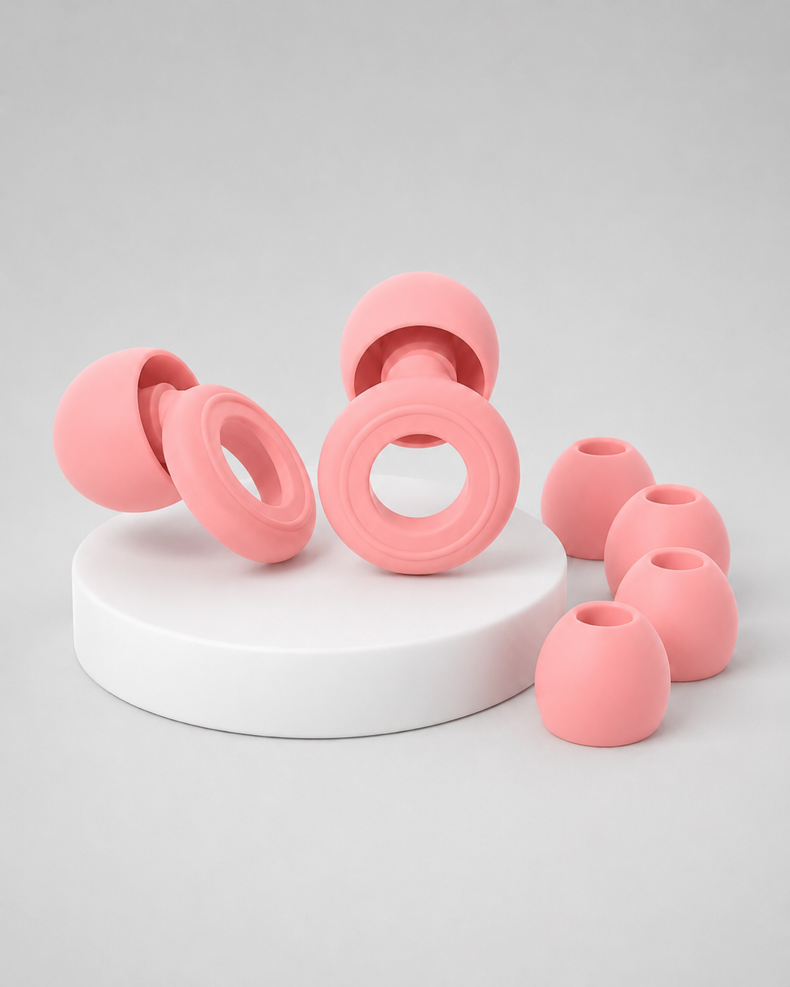 Bouchons d'Oreille en Silicone Anti-Bruit Réutilisables