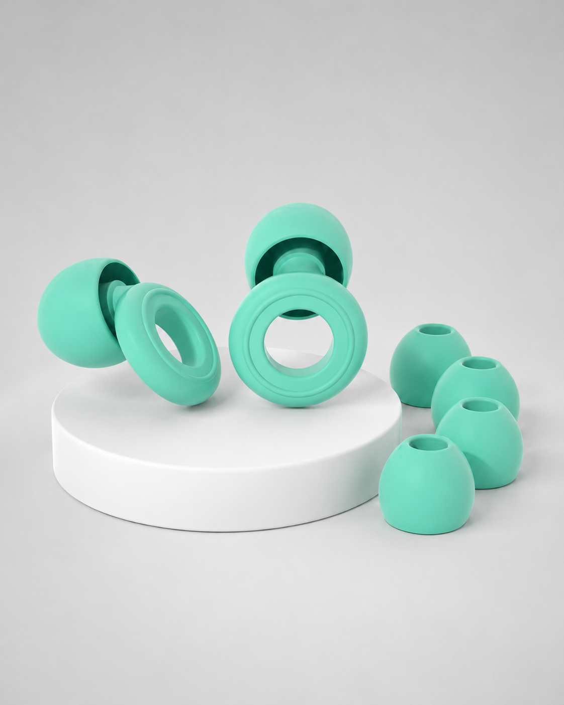 Bouchons d'Oreille en Silicone Anti-Bruit Réutilisables