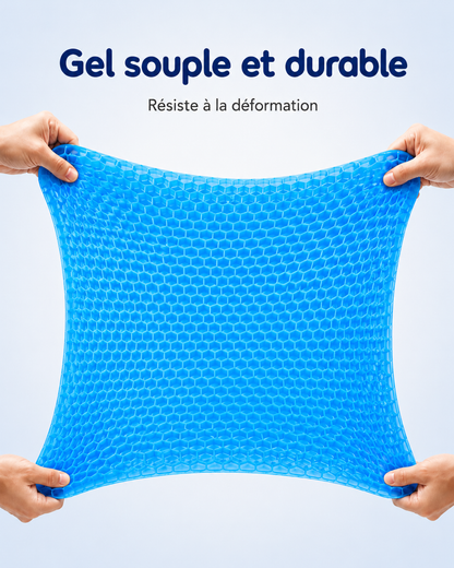 Coussin de Siège en Gel Nid d'Abeille Respirant