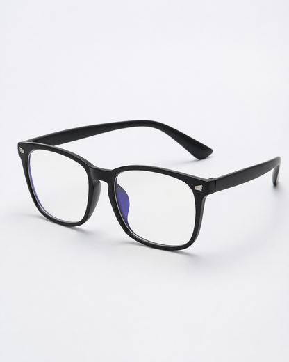 Lunettes Anti-Lumière Bleue Carrées Unisexe
