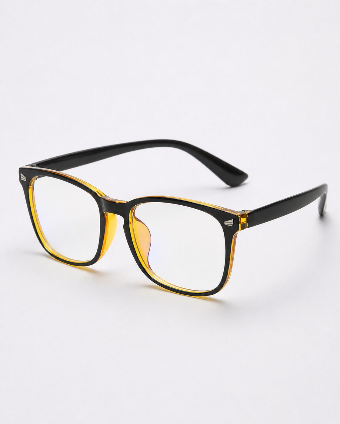 Lunettes Anti-Lumière Bleue Carrées Unisexe
