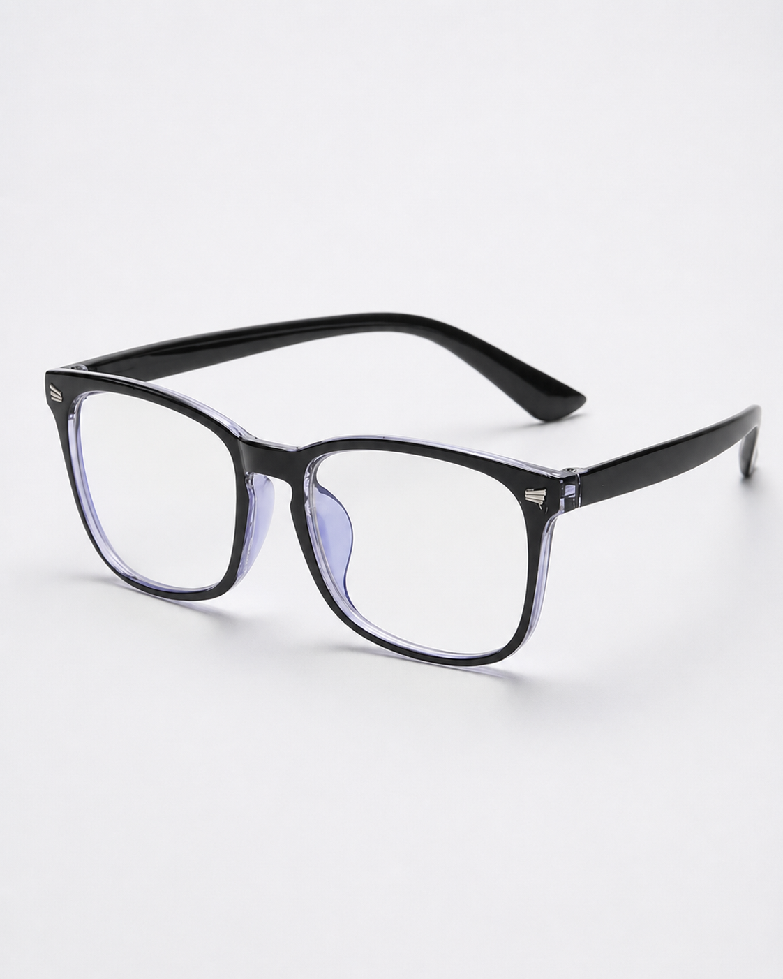 Lunettes Anti-Lumière Bleue Carrées Unisexe