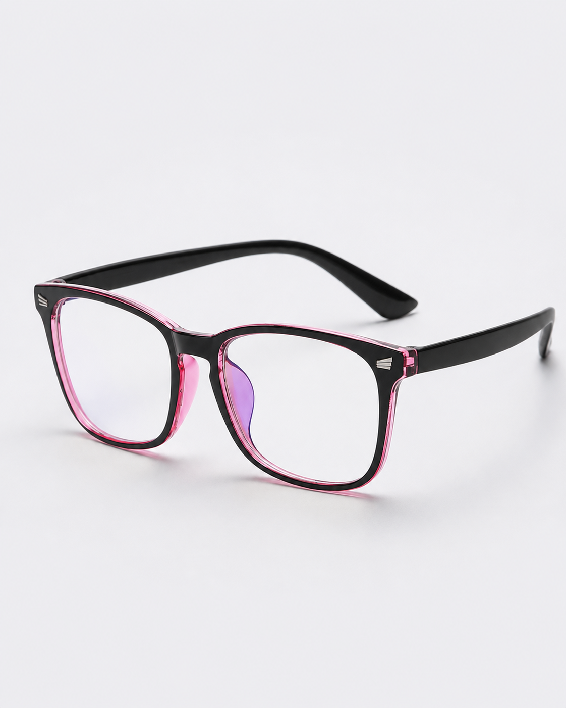Lunettes Anti-Lumière Bleue Carrées Unisexe