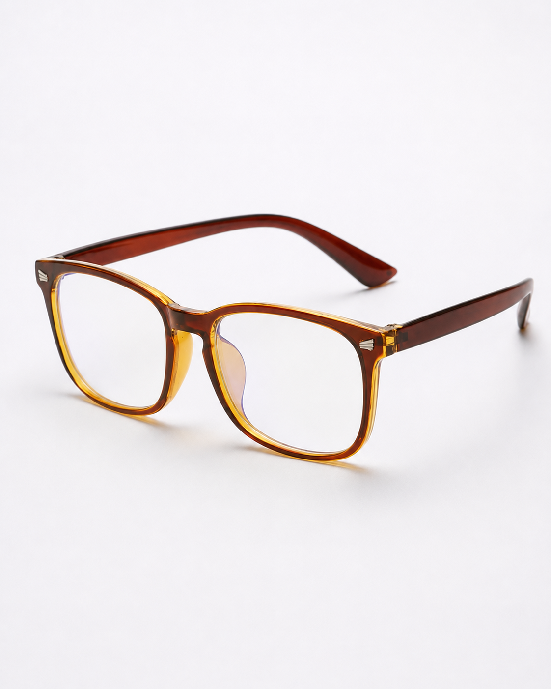 Lunettes Anti-Lumière Bleue Carrées Unisexe
