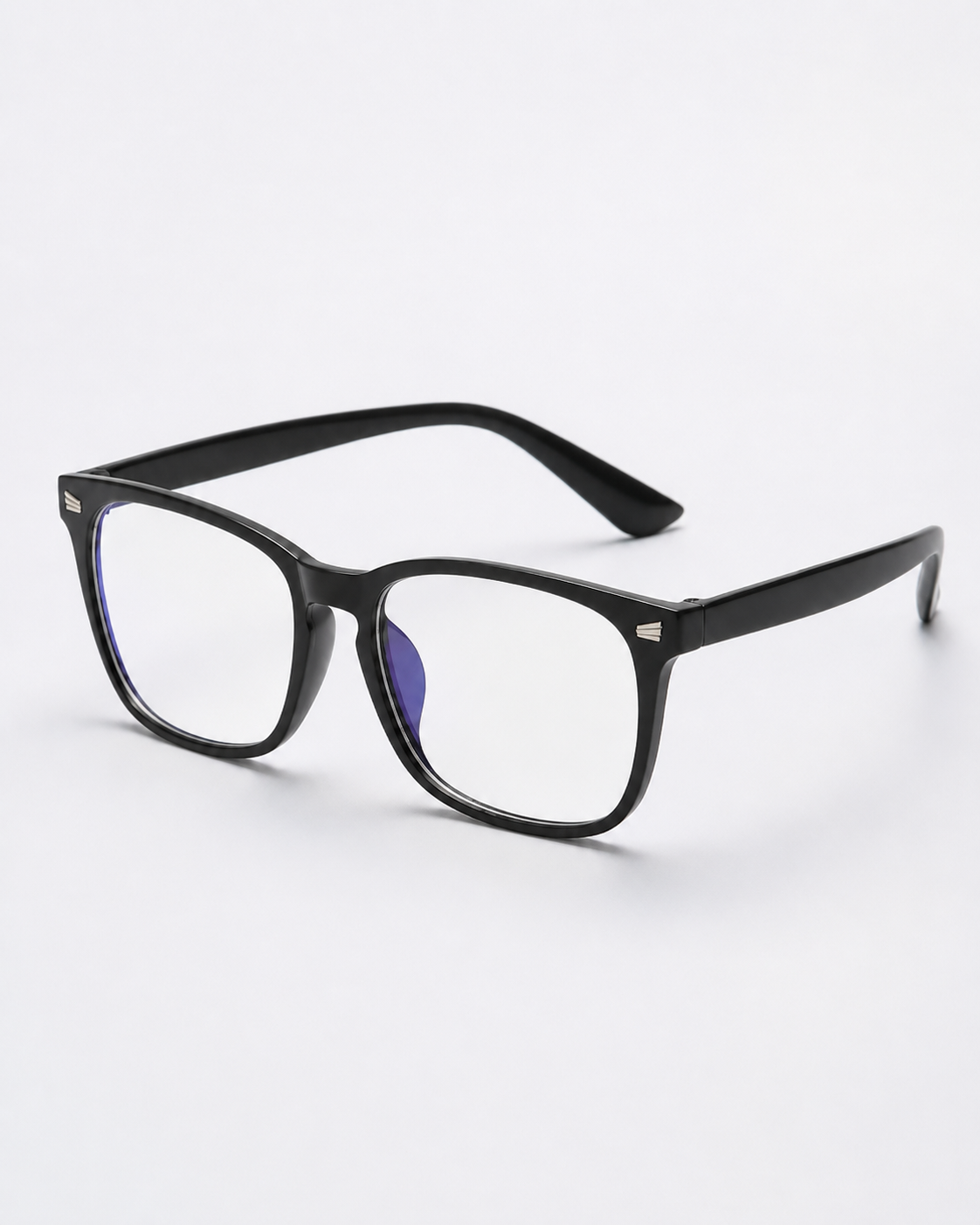 Lunettes Anti-Lumière Bleue Carrées Unisexe
