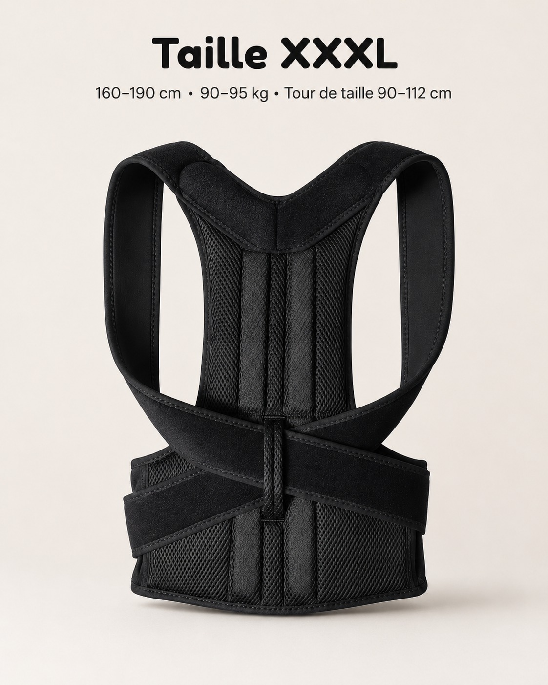 Correcteur de Posture Dos et Épaules Réglable