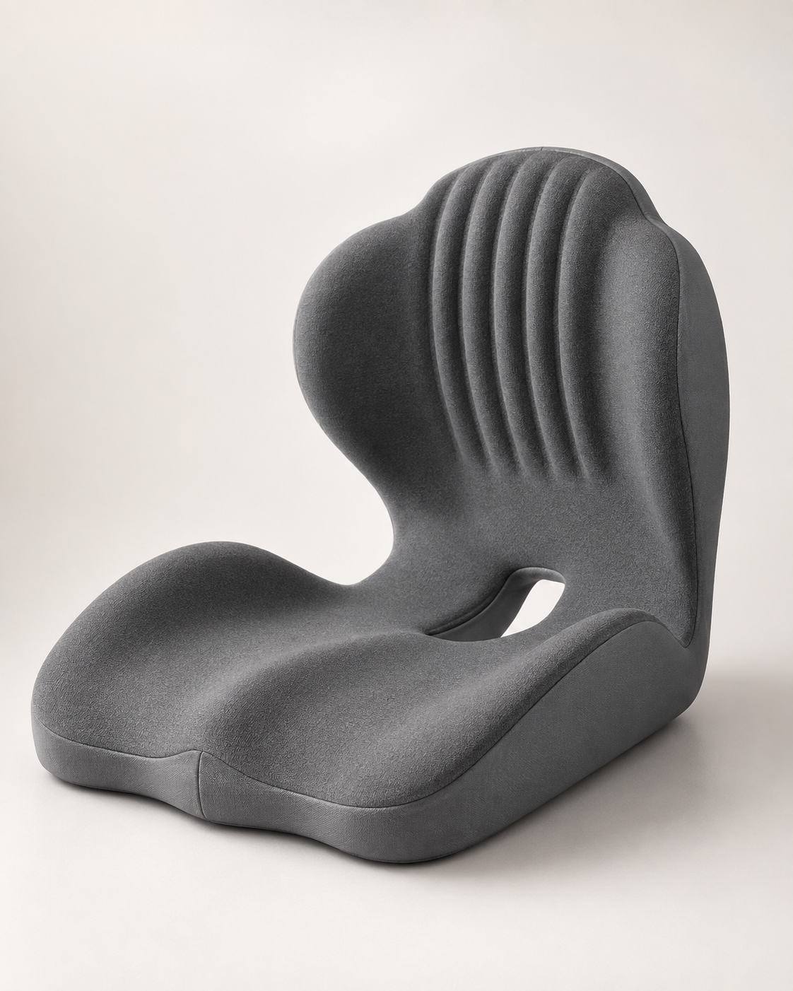 Coussin de chaise assise et dossier, coloris anthracite